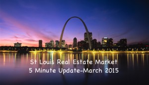 St Louis Home Prices and Home Sales Update March 2015 - VIDEO
