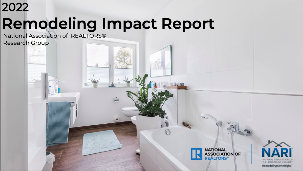 National Association of REALTORS® 2022 Remodeling Impact Report