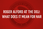 Roger Alford - DOJ vs NAR - Clear Cooperation