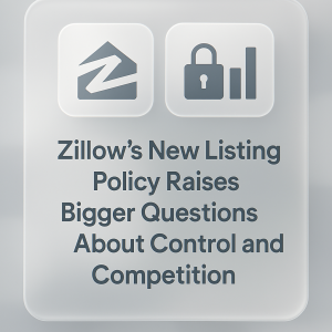 Zillow’s New Listing Policy Raises Bigger Questions About Control and Competition