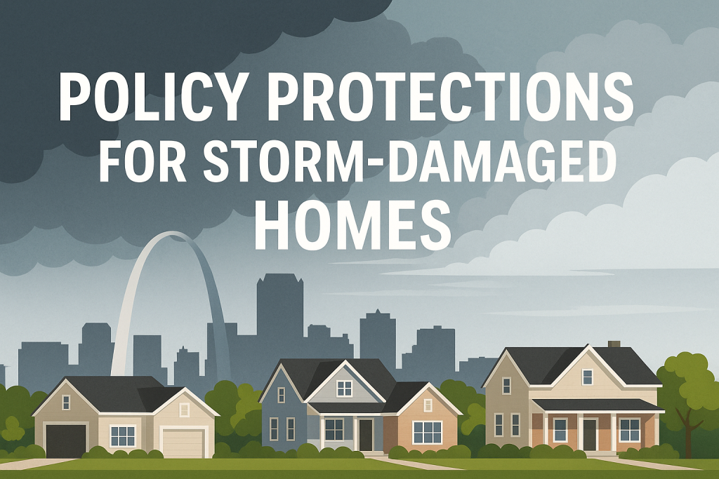 InsuranceProtectionStormDamagedHomesinStLouisandMissouri