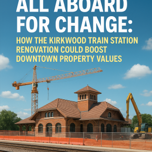 Kirkwood Train Station renovation and the impact on Kirkwood Real Estate from a Kirkwood Top Realtors perspective