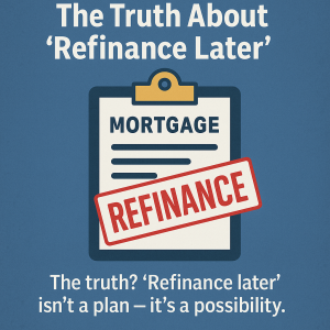 The Truth about Refinance Later