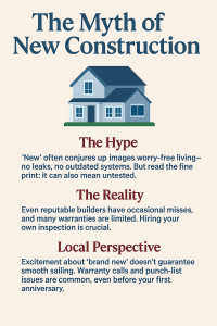 Real Estate Mythbusters: “New Construction = No Problems” — The Hidden Headaches Behind a Brand-New Home