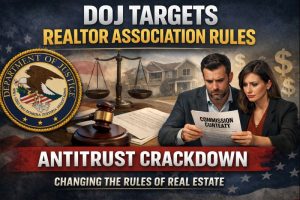 DOJ Targets NAR Realtor Associations Rules - Antitrust implications
