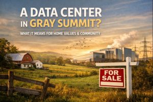 A Local Look at the Proposed Gray Summit Data Center and How it May Affect Area Real Estate