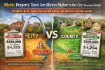 Property Taxes in St Loius City vs St Loius County