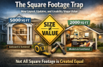 The Square Footage Trap: How Layout, Updates, and Livability Shape Value