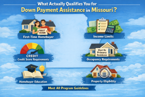 What Actually Qualifies You for Down Payment Assistance in Missouri?