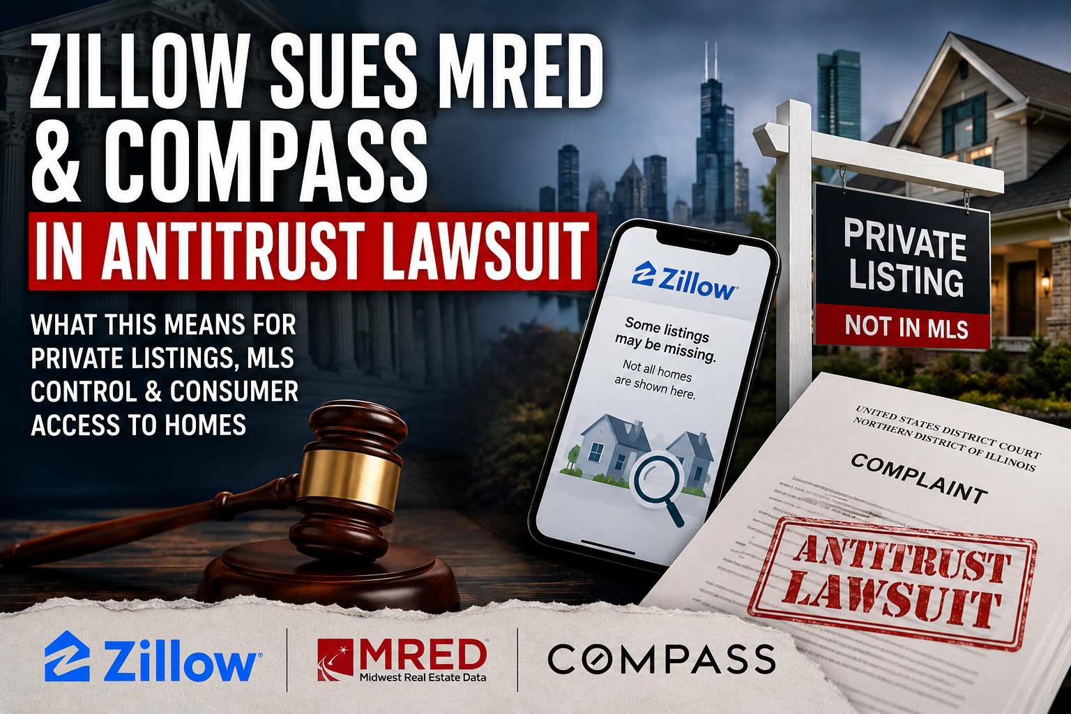 Mred String Missing Case Zillow’s Bombshell Lawsuit Against Compass and MRED Puts Private ...