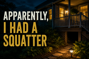 Apparently, I Had a Squatter