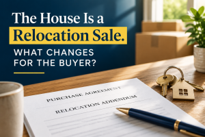 The House Is a Relocation Sale. What Changes for the Buyer?